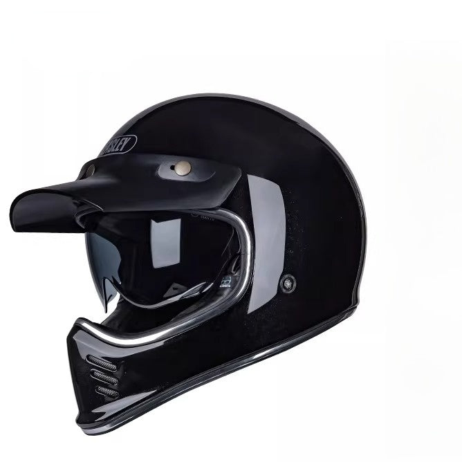 Retro Motorcycle Rally Helmet – ECE & DOT Certified - I29