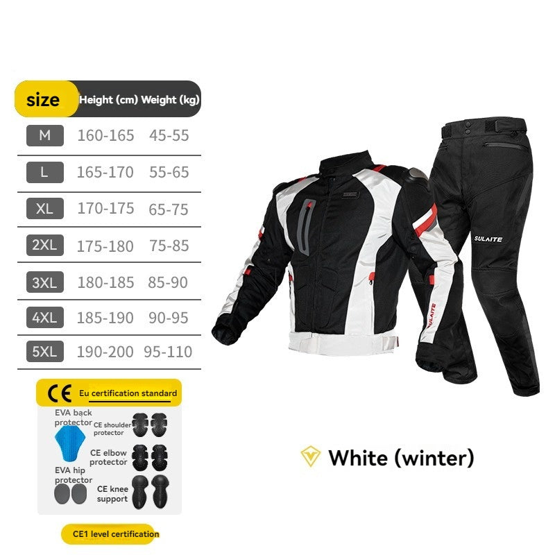 Four Seasons Motorcycle Retro Rally Suit-J12