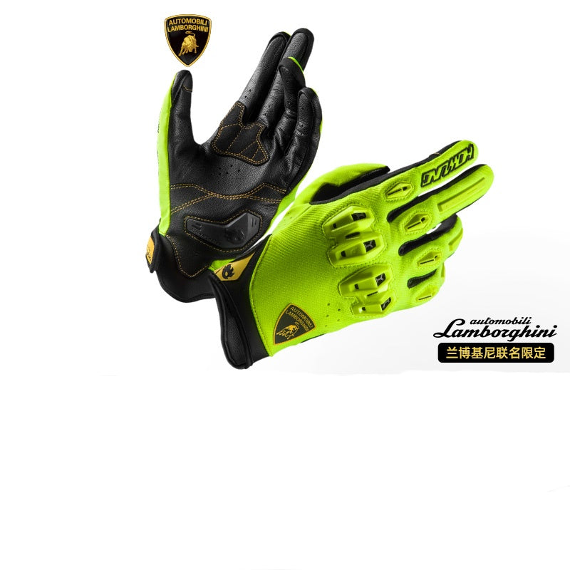 CE certified breathable leather gloves-G19