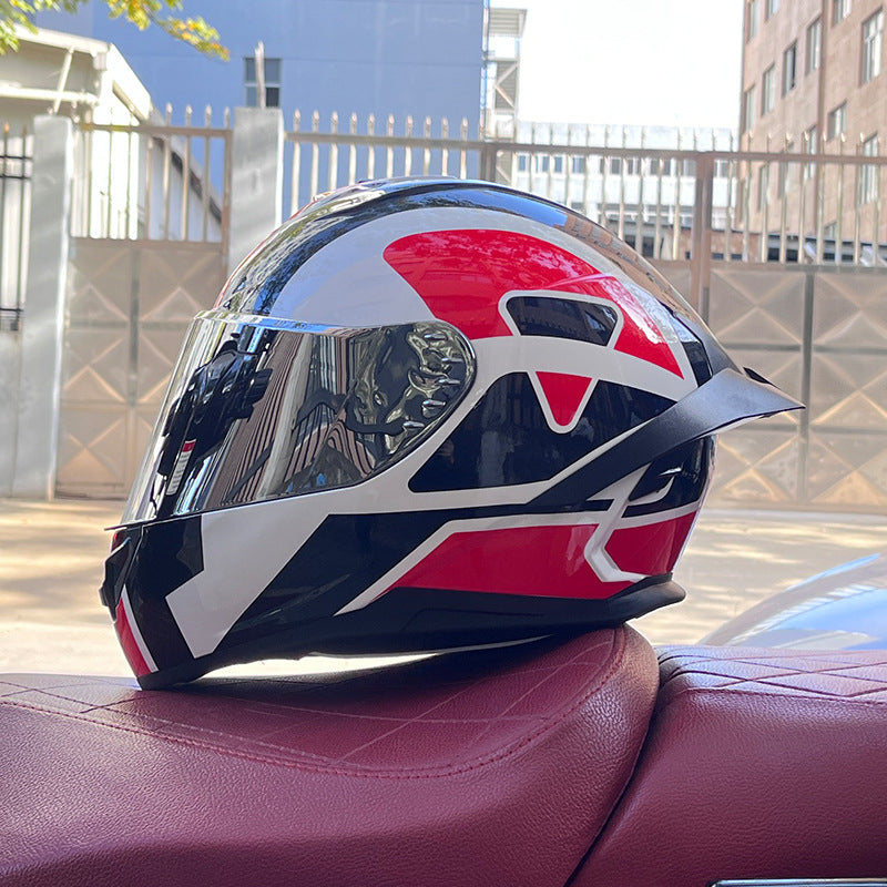 DOT-certified motorcycle helmet-I231
