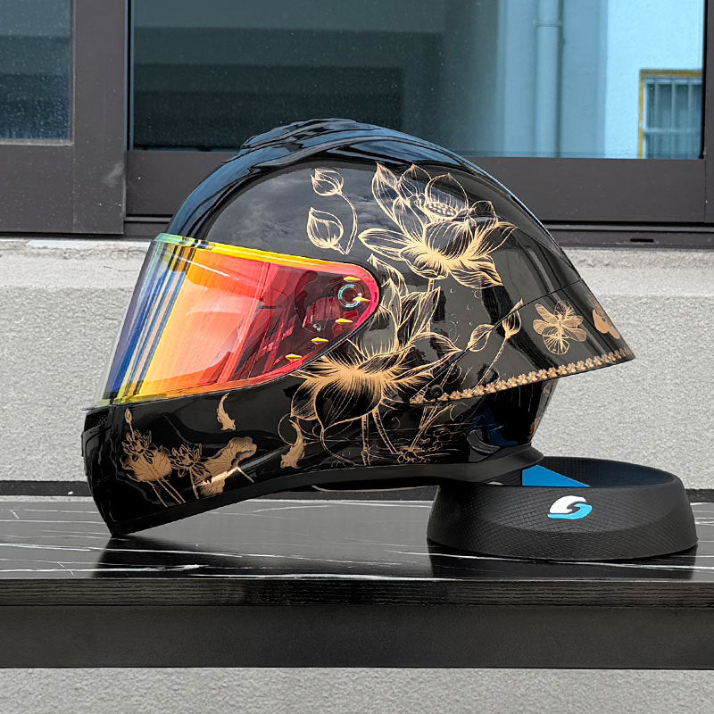 Bluetooth slot for full-face motorcycle helmet-I236