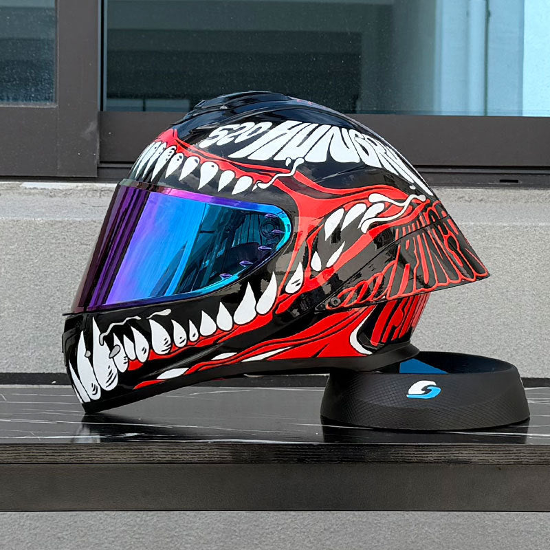 Bluetooth slot for full-face motorcycle helmet-I235