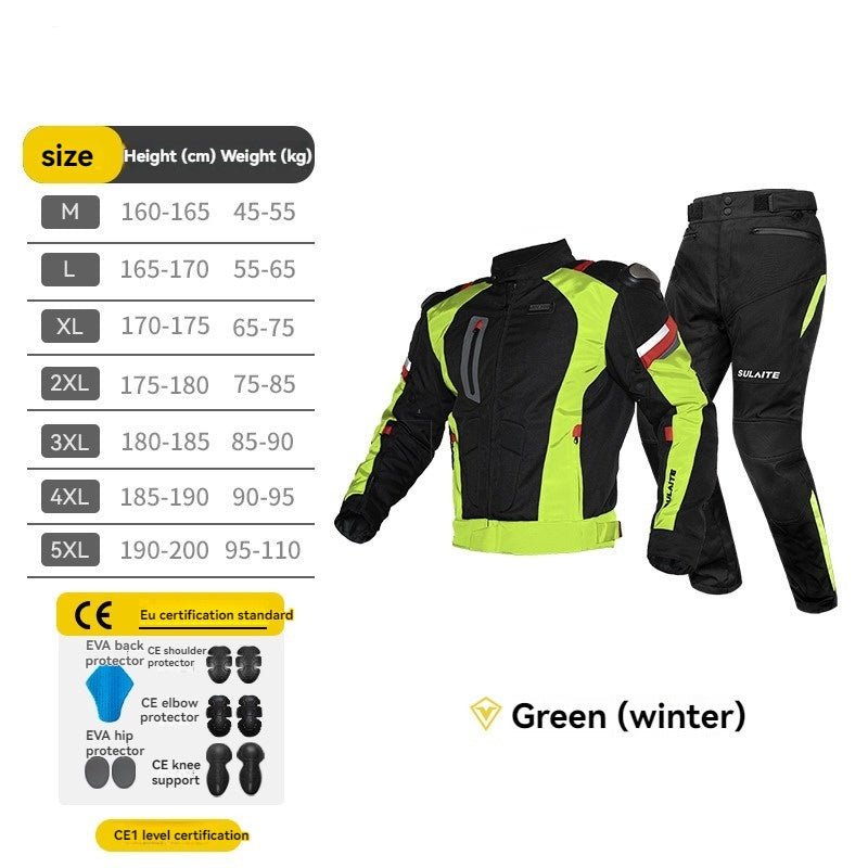 Four Seasons Motorcycle Retro Rally Suit-J12