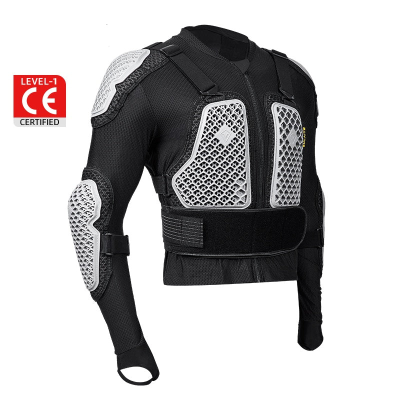 Anti-fall off-road armor chest protection motorcycle jacket-J09