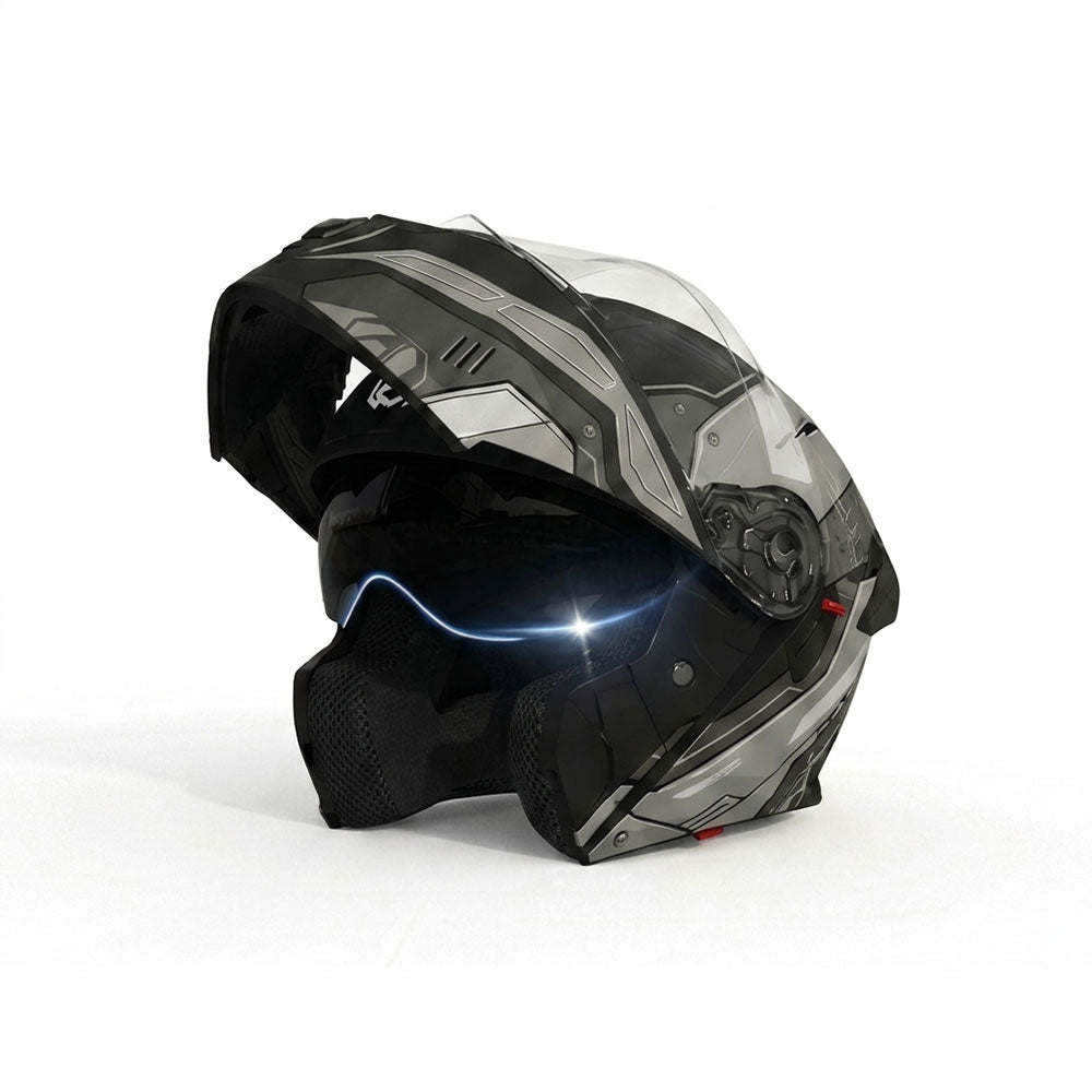 Motorcycle flip-up helmet-I123