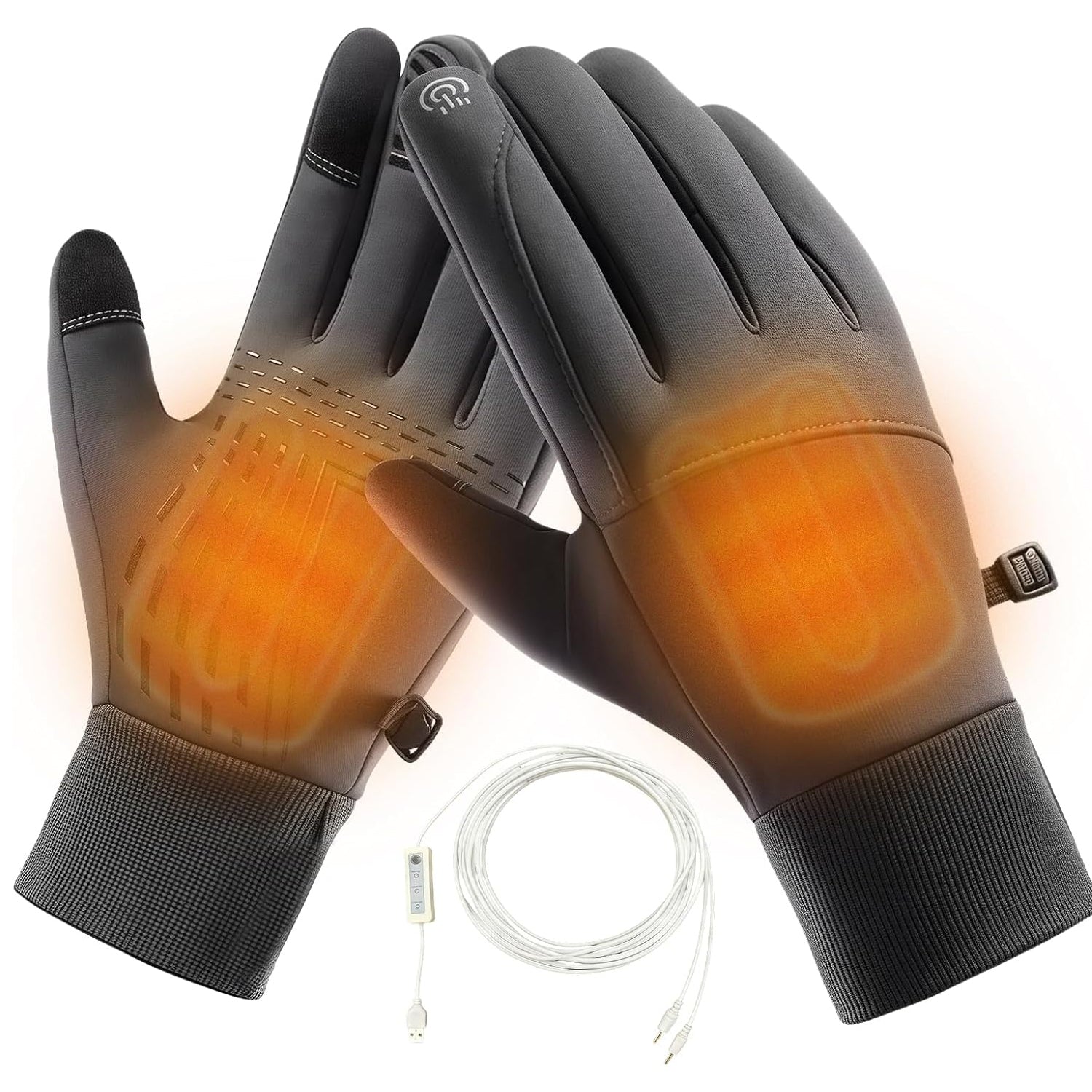 Heated Touchscreen Winter Gloves for Winter Sports Cycling Hunting