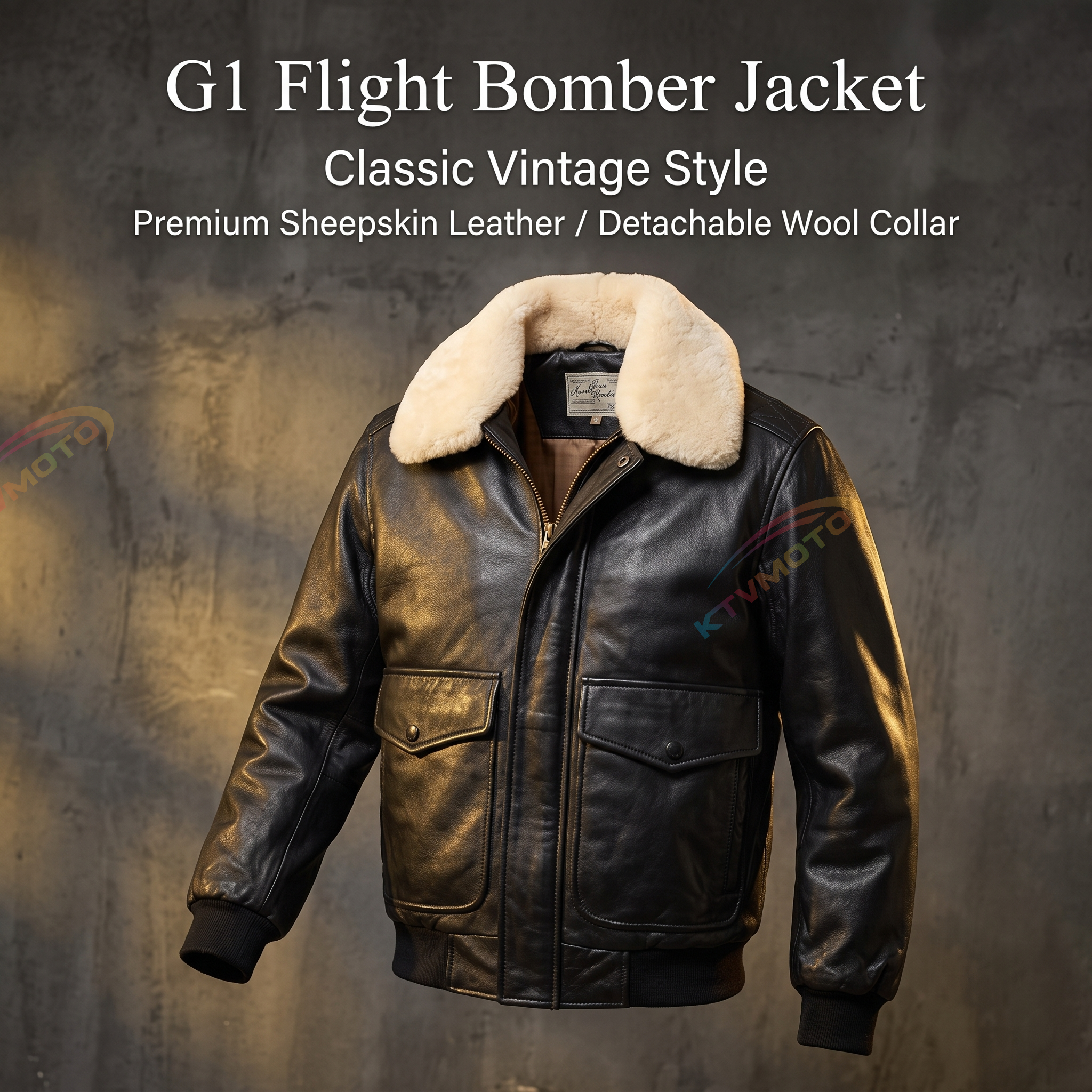 G1 Flight Suit Leather Jacket - A56