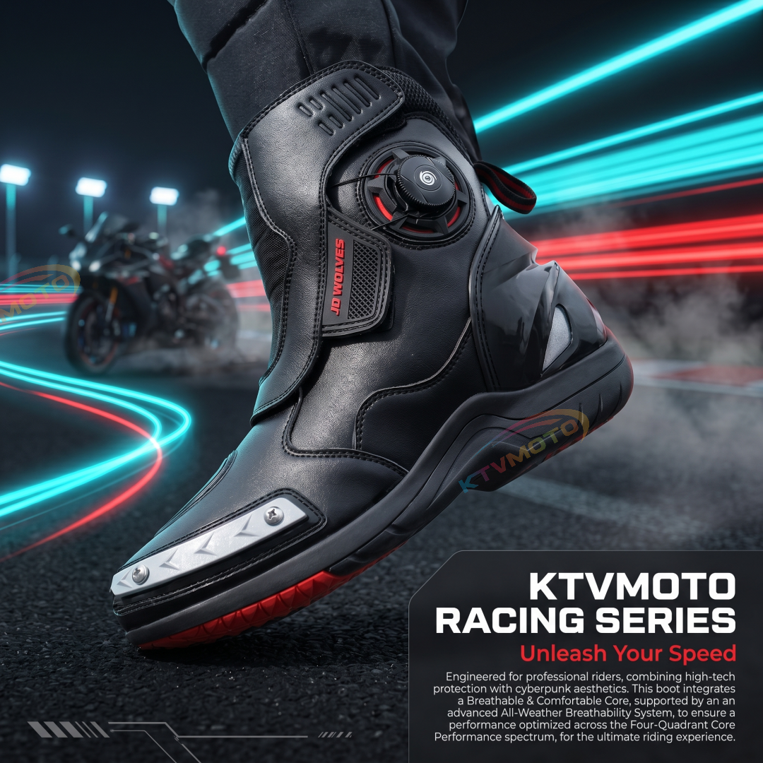 Waterproof Motorcycle Boots-K04