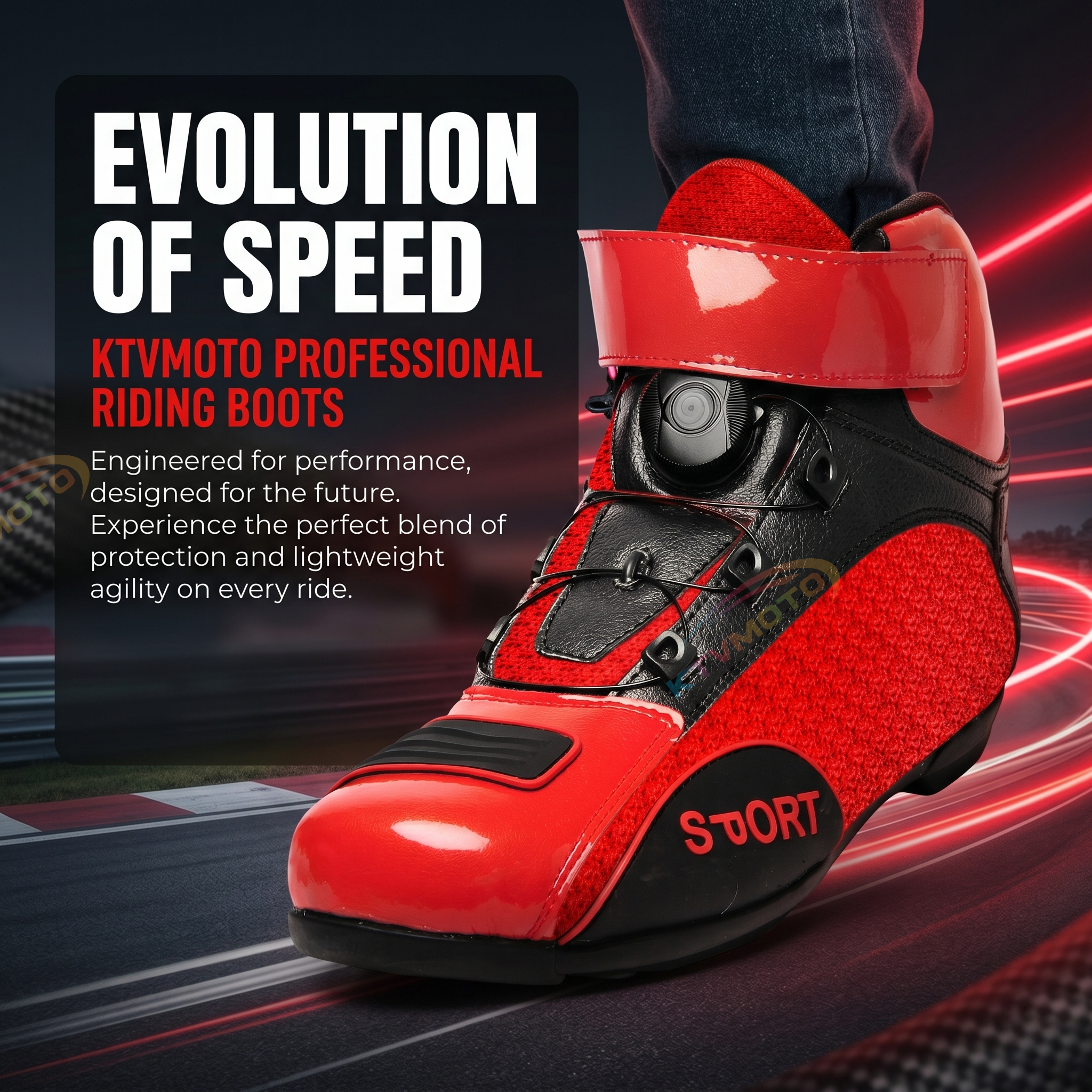 Riding boots motorcycle boots-K110