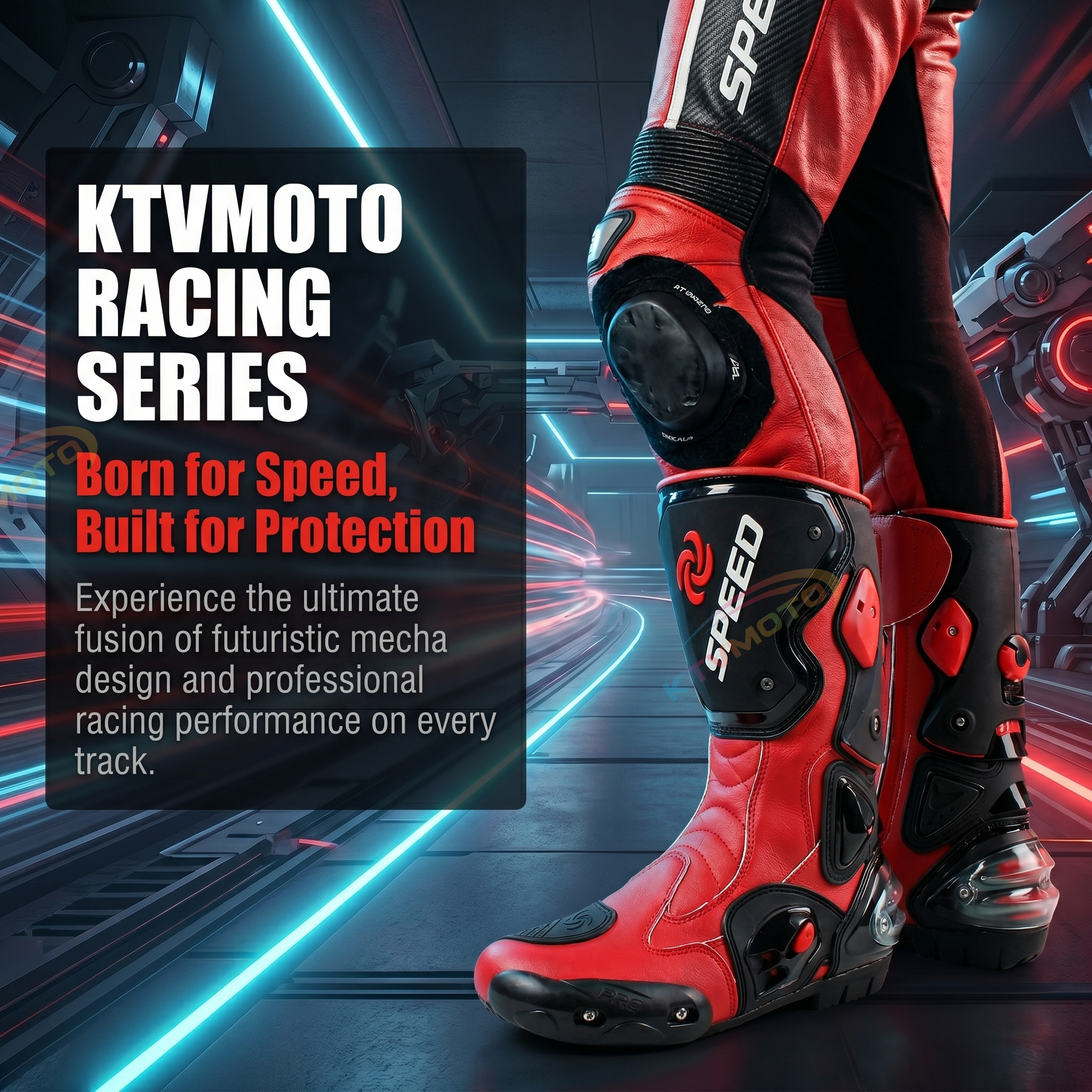 Motorcycle shoes racing boots-K99