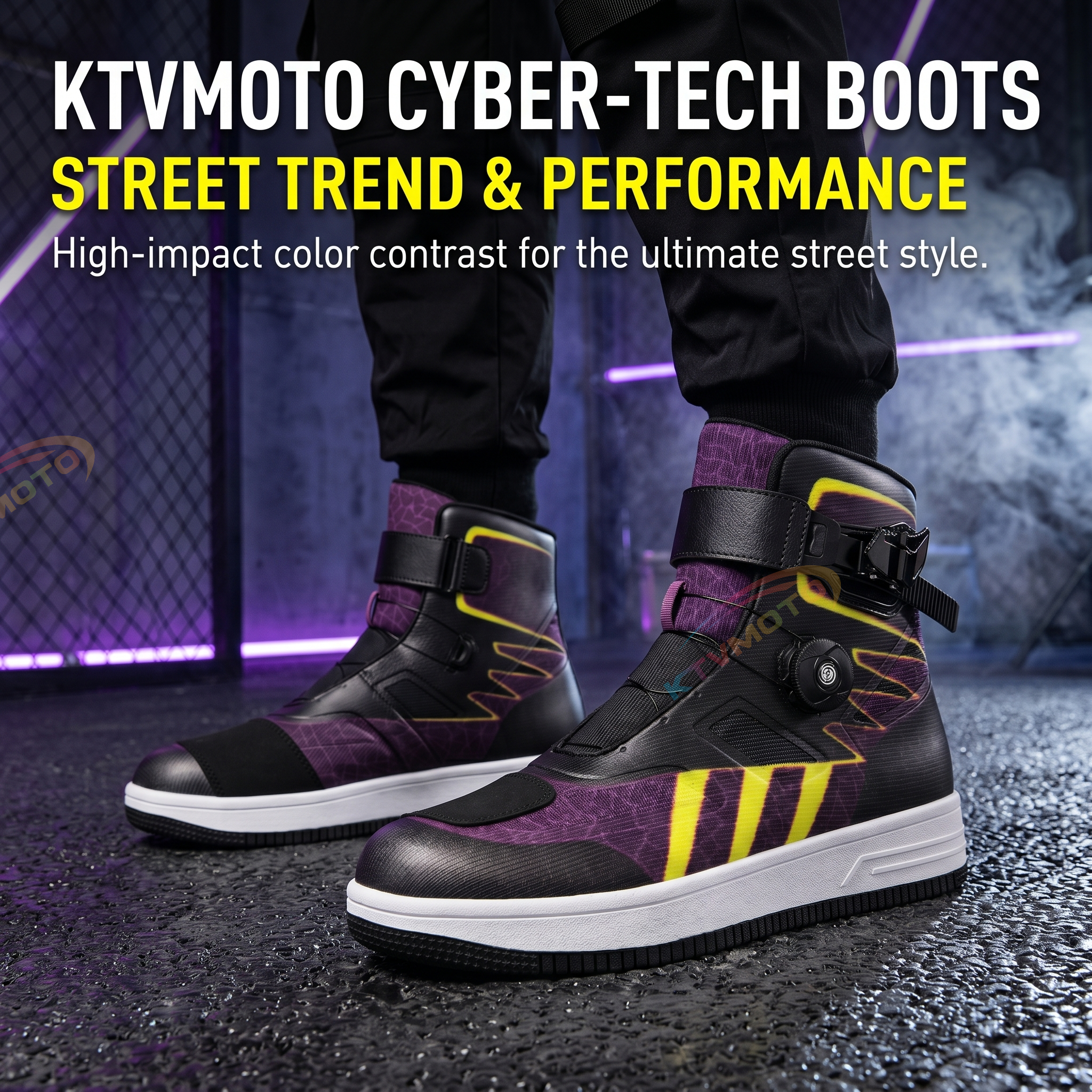 Motorcycle riding shoes-K157
