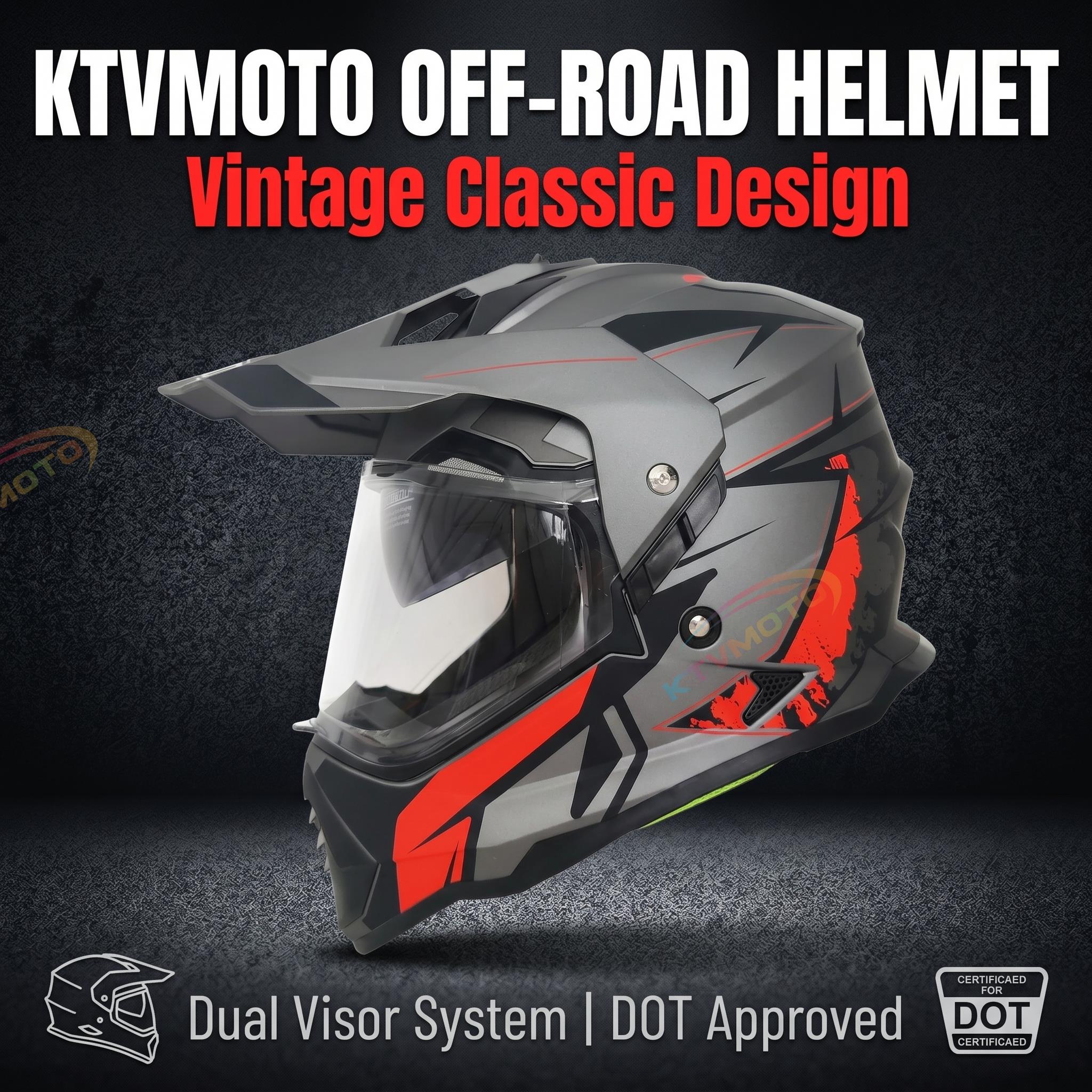 Full-face motorcycle helmet - I04
