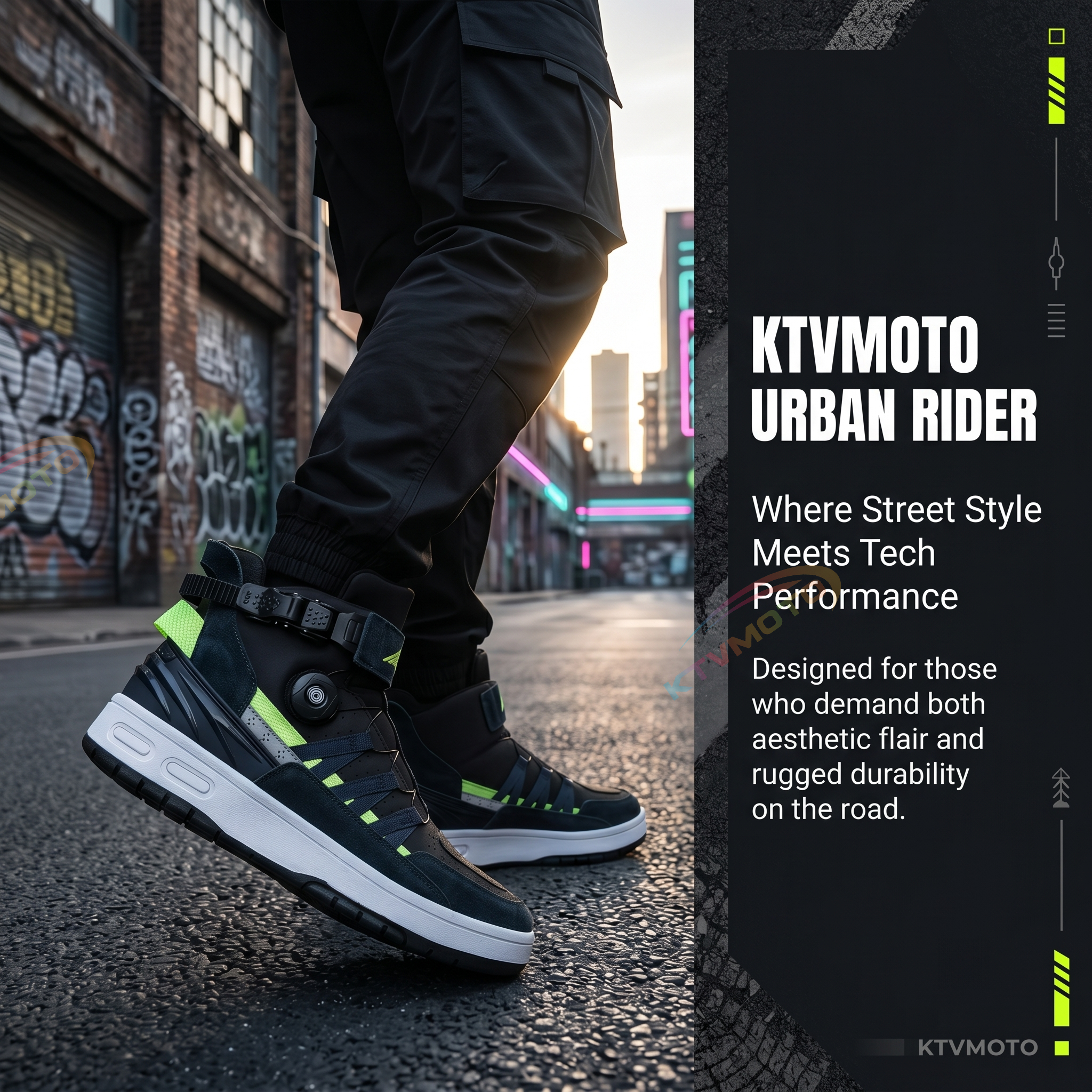 Motorcycle riding shoes-K91