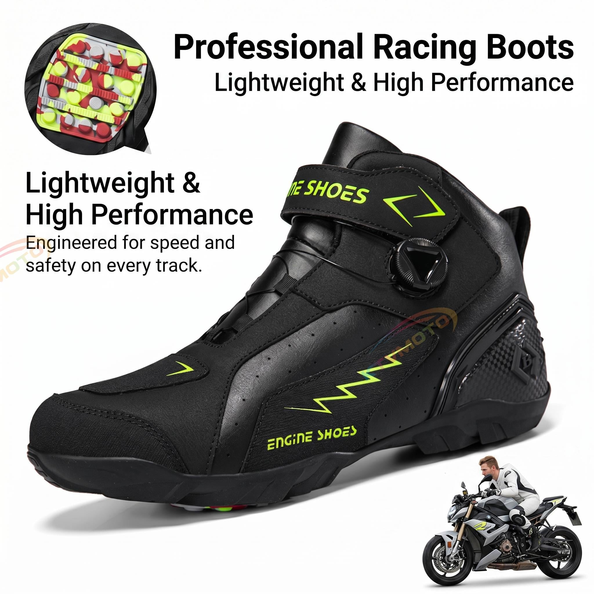 Motorcycle riding shoes-K128