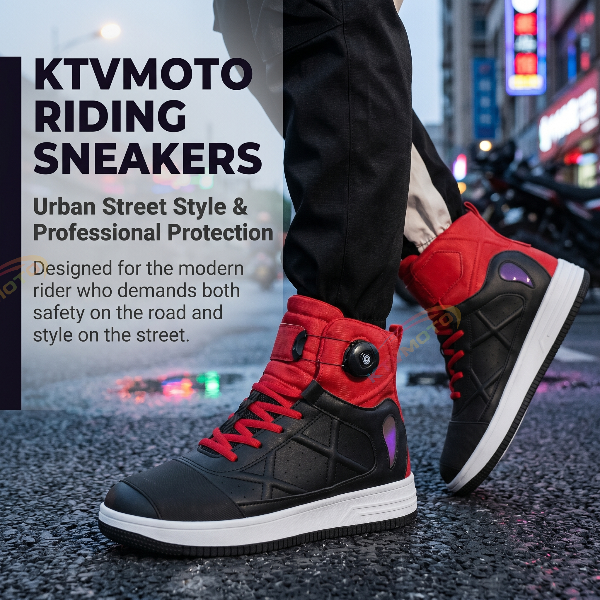 Motorcycle riding shoes-K113