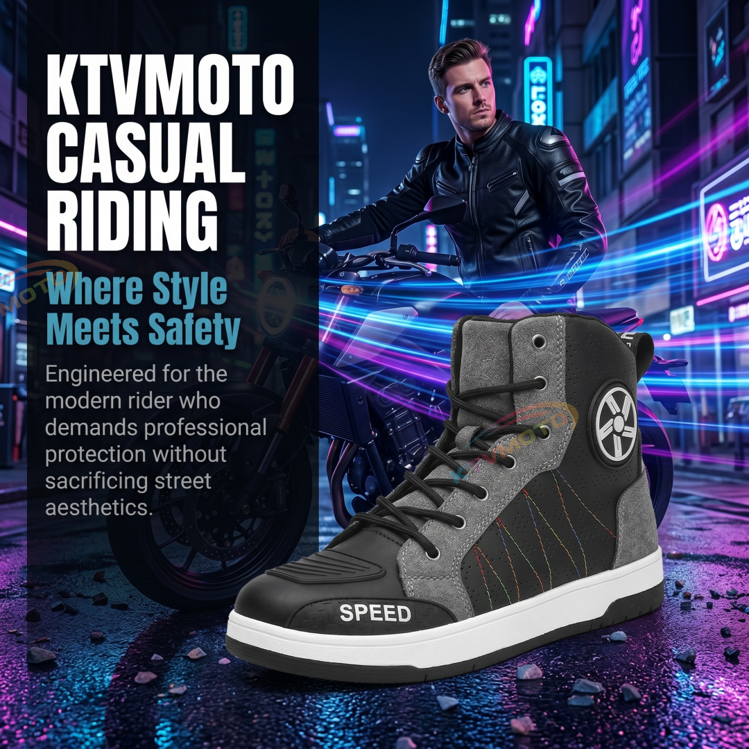 Casual Off-Road Motorcycle Shoes-K92