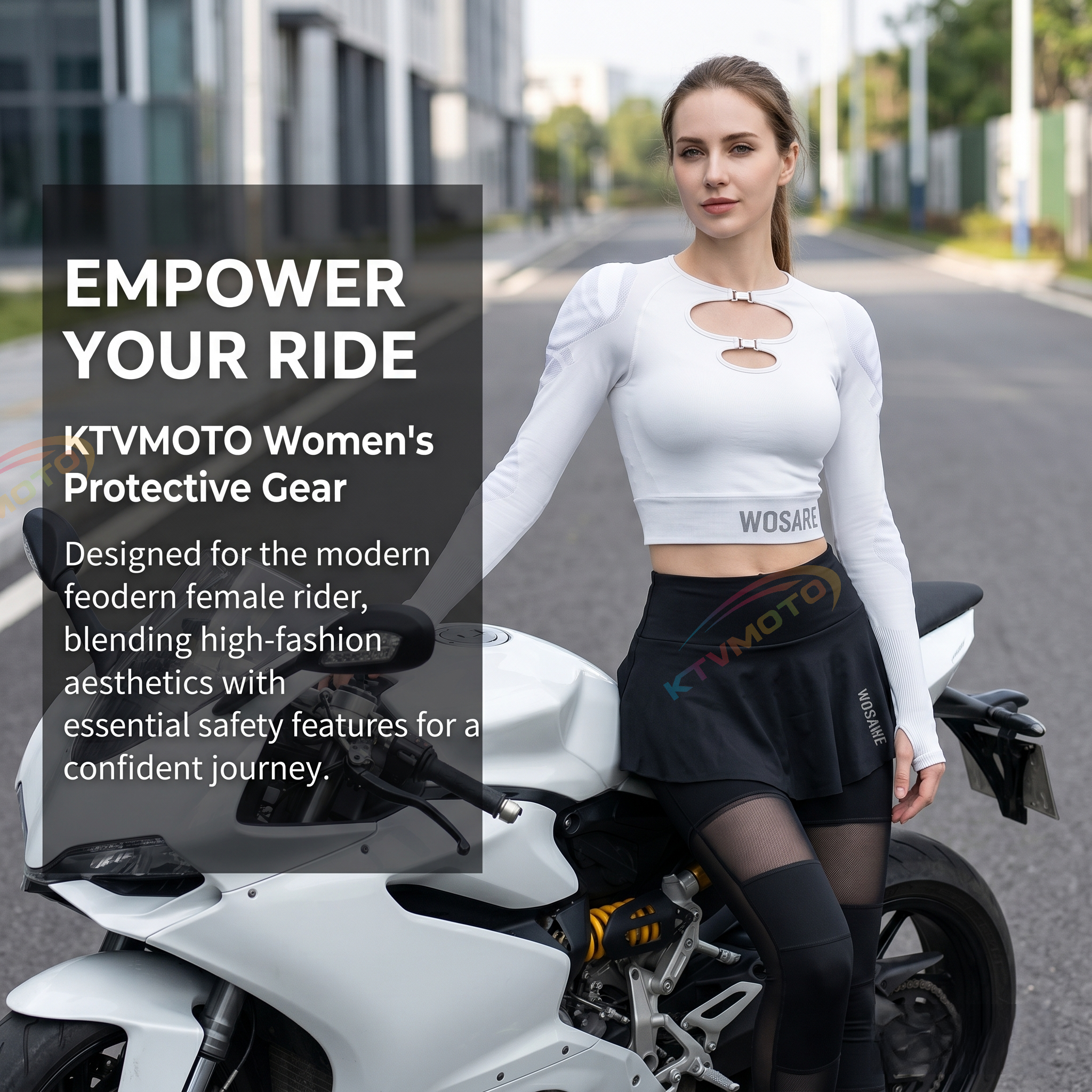 Sexy and slimming soft armor for female knights-J41