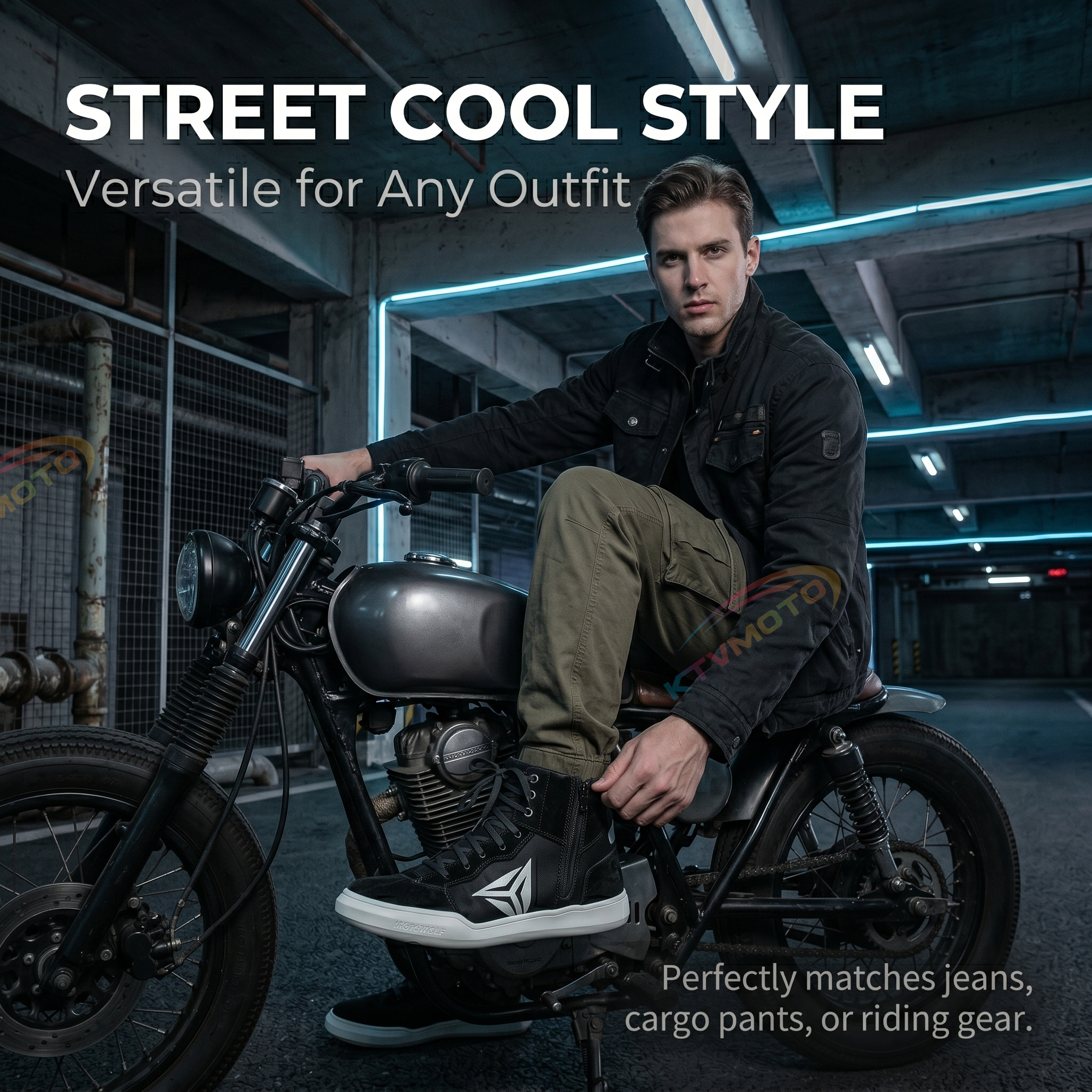 Motorcycle riding casual shoes-K56