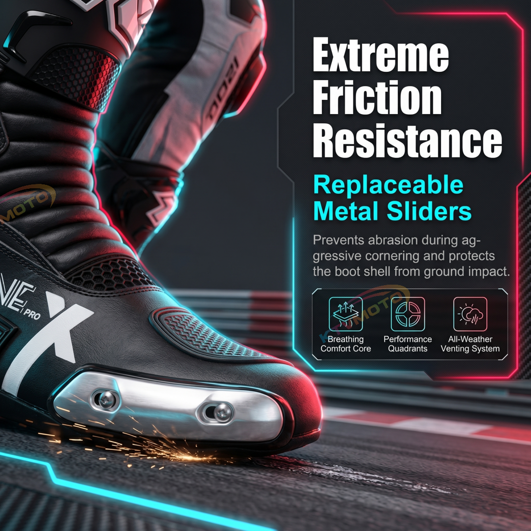 Off-road adventure touring motorcycle boots-K57