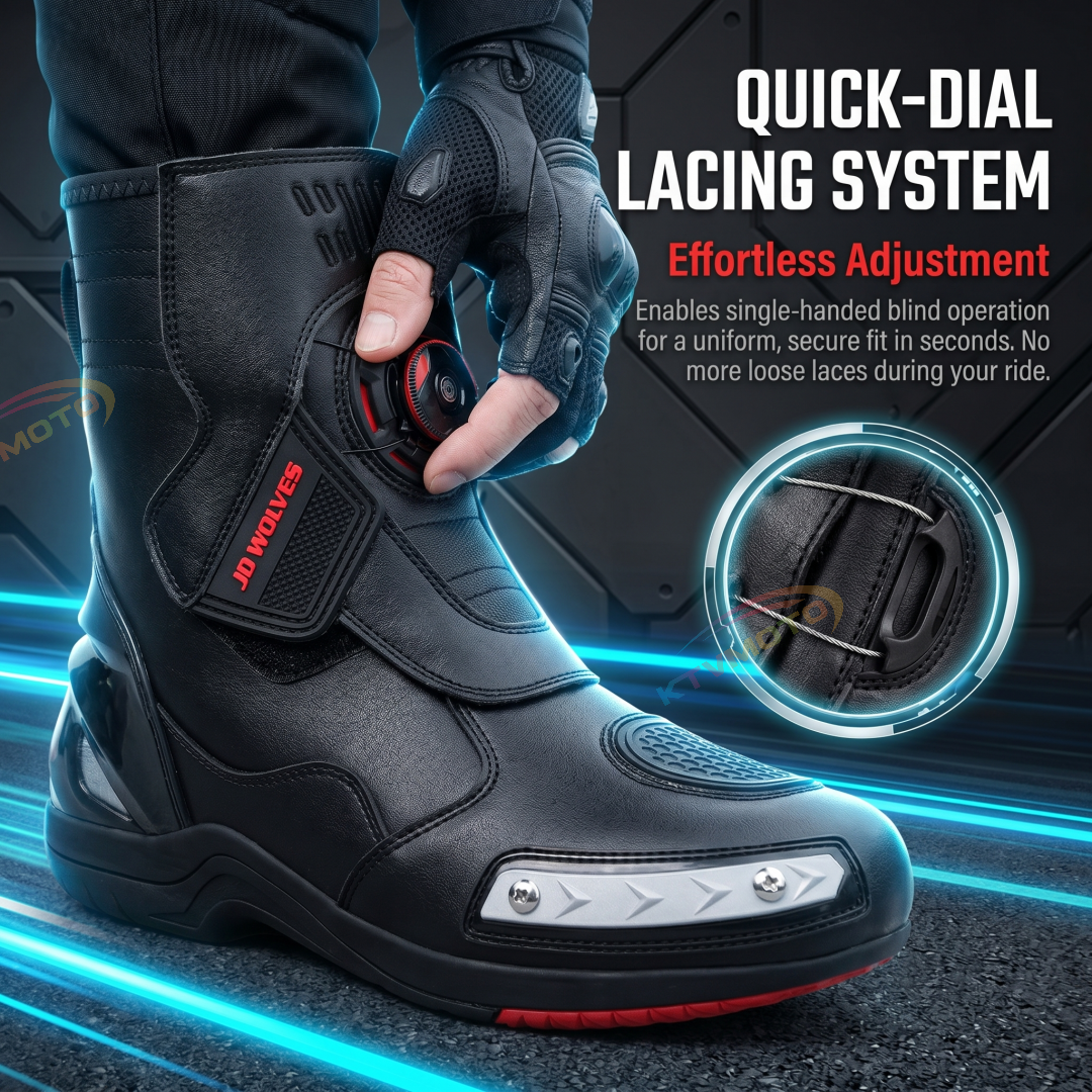 Waterproof Motorcycle Boots-K04