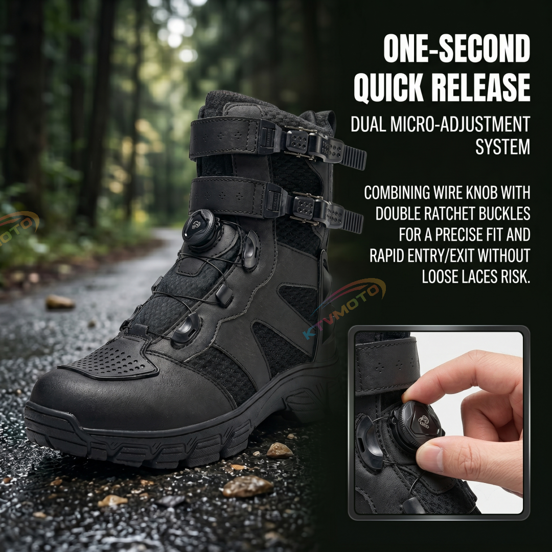 Waterproof Tactical Motorcycle Boots-K45