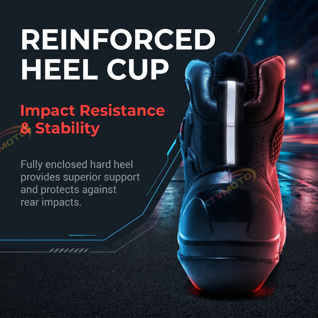 Motorcycle breathable and shock-absorbing riding boots-K28