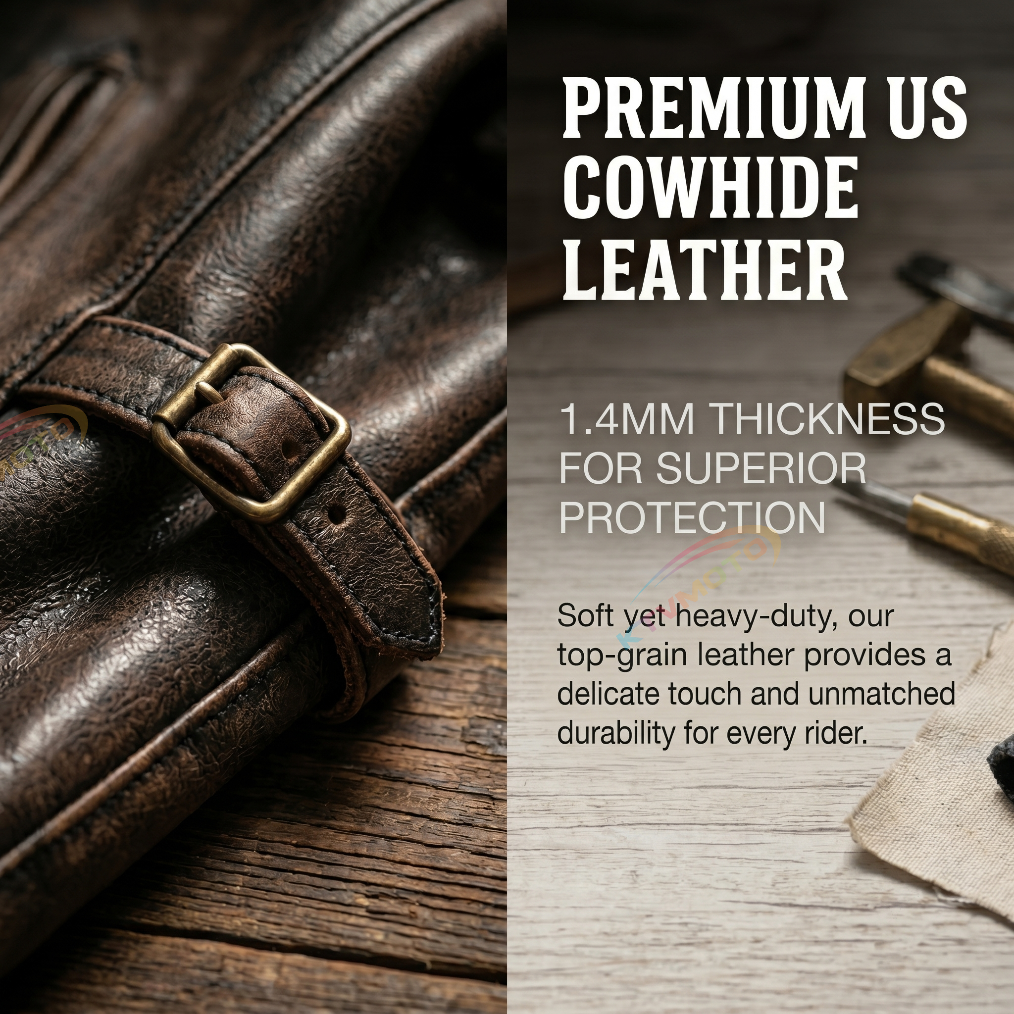 Americana Goddess 1930 Cowhide Jacket - A45