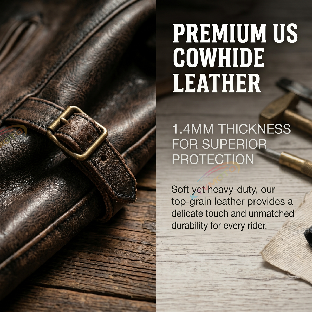 Americana Goddess 1930 Cowhide Jacket - A45