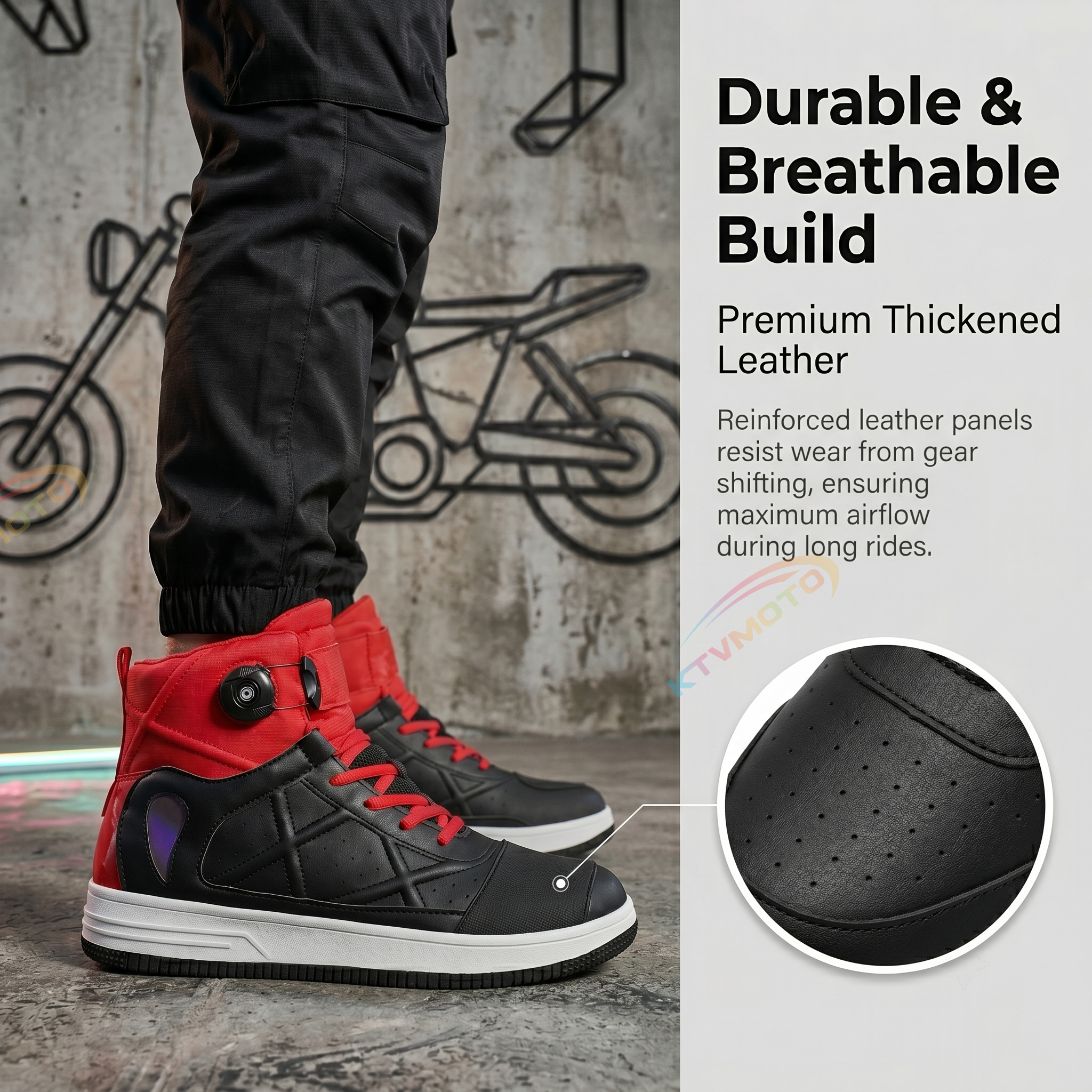 Motorcycle riding shoes-K113