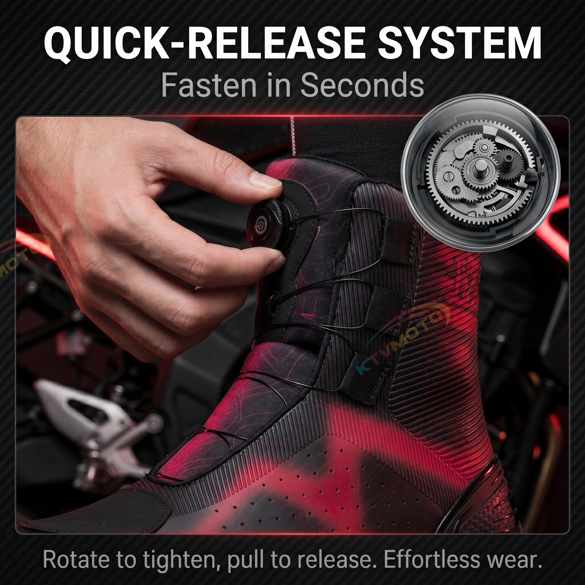 Motorcycle racing shoes-K158