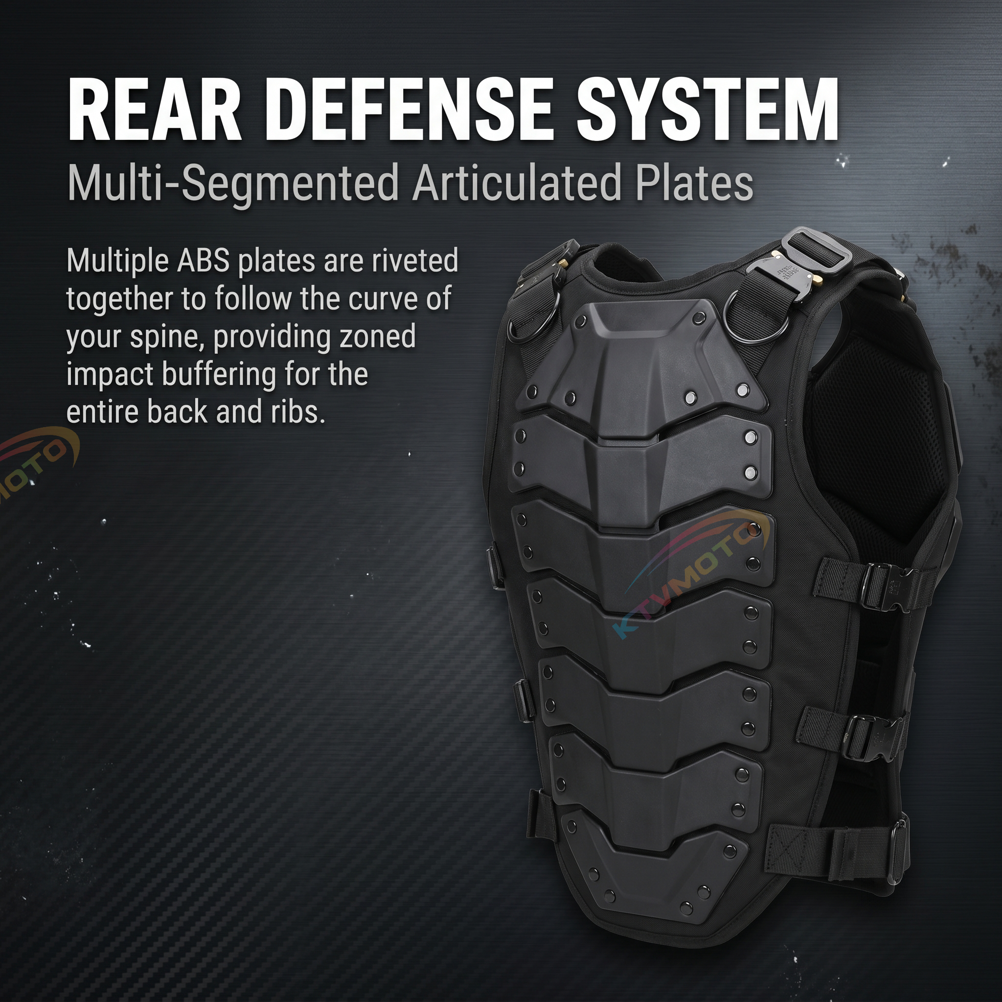 Motorcycle riding armor-F22
