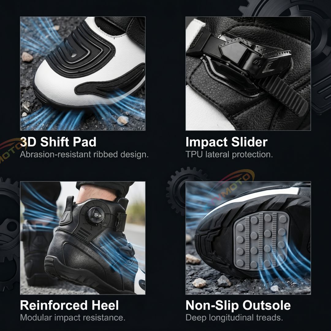 Motorcycle Touring and Off-Road Riding Boots-K85