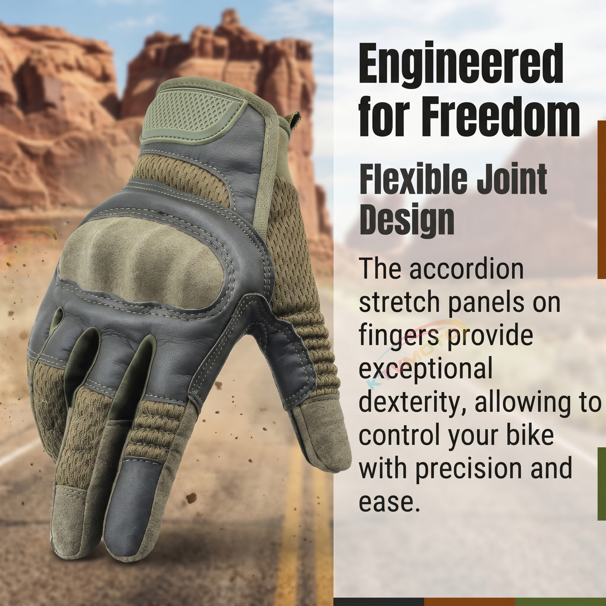 Tactical motorcycle hard knuckle gloves-G55