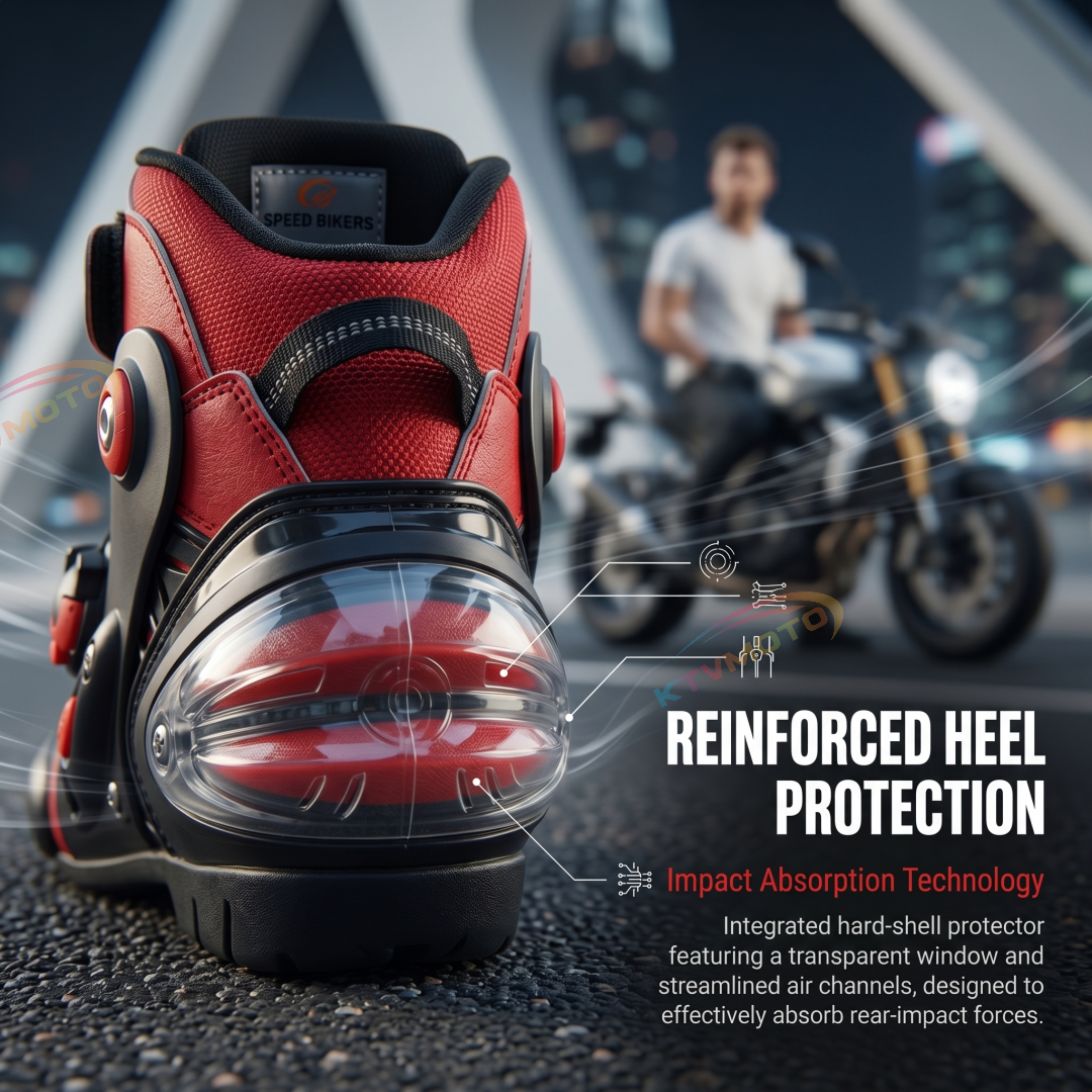 Lightweight and stylish motorcycle racing boots-K63