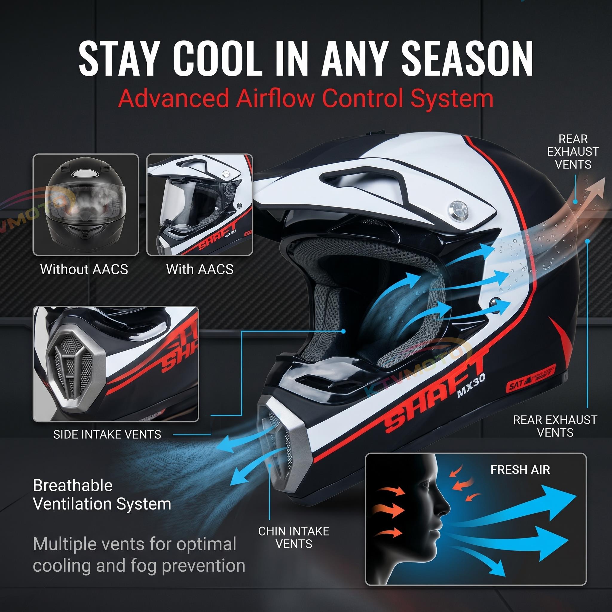 Breathable off-road motorcycle helmet-I05