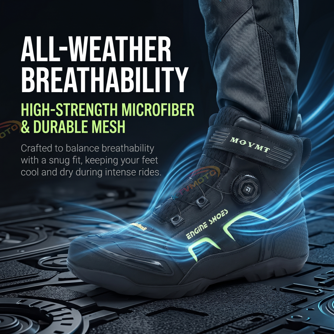 Non-slip rubber soles for motorcycle sports riding boots-K86