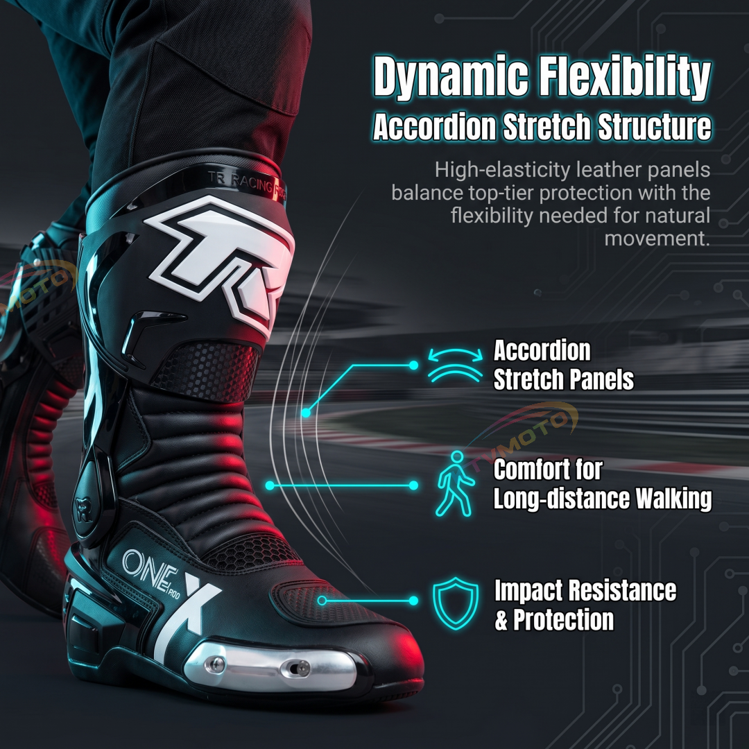 Off-road adventure touring motorcycle boots-K57
