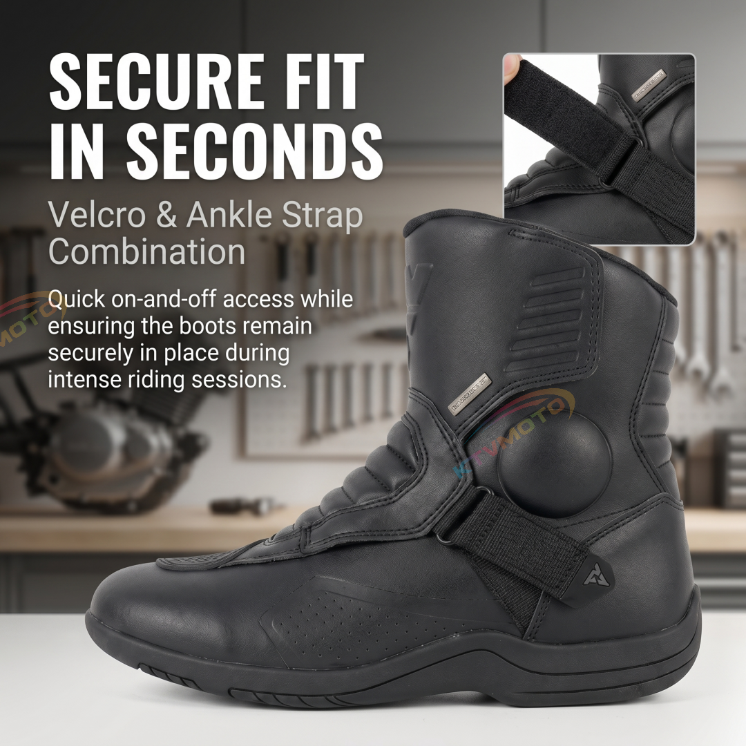 Mid-Length Off-Road Motorcycle Boots-K42