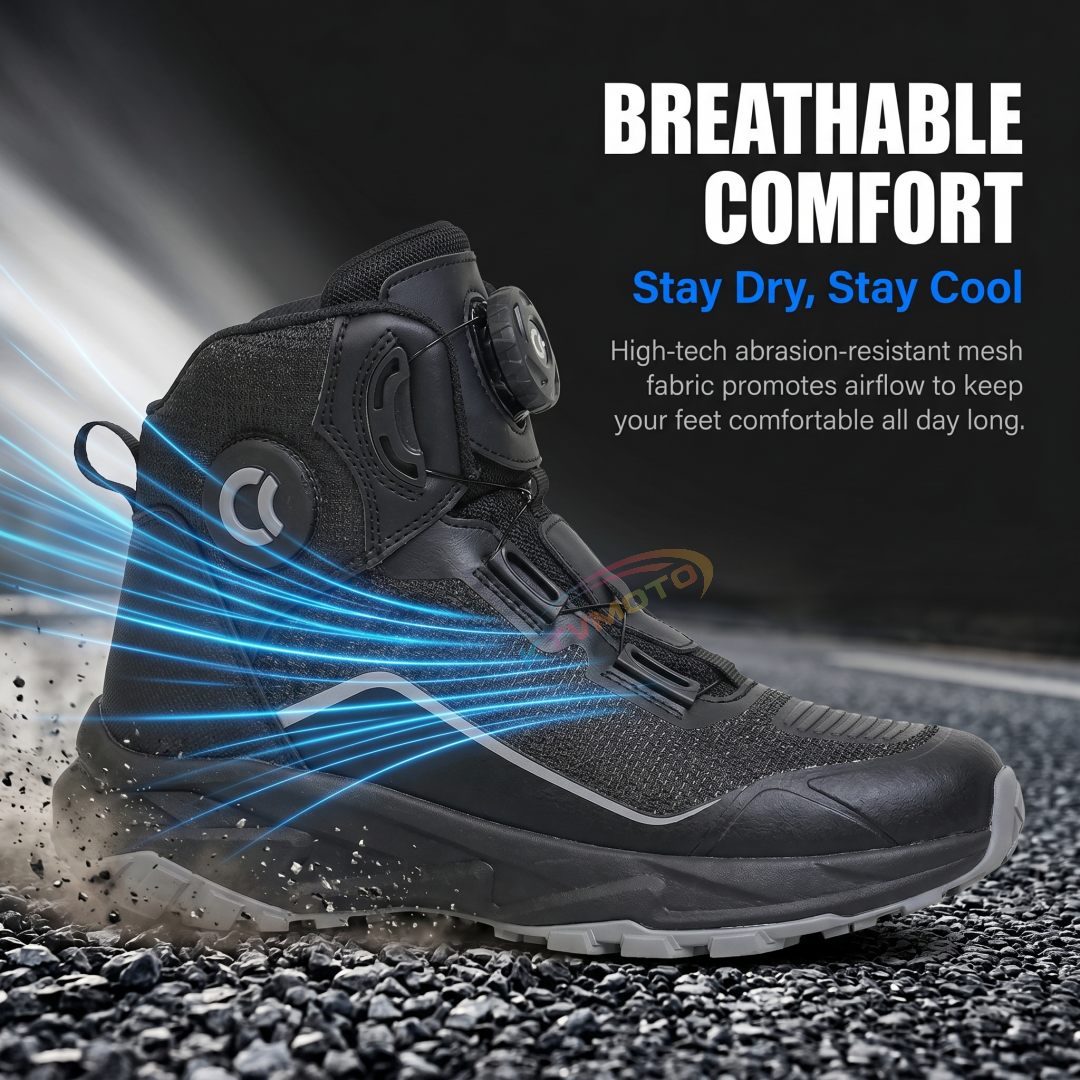 Waterproof Tactical Hiking Boots with Knob-Dial Lacing System-K33