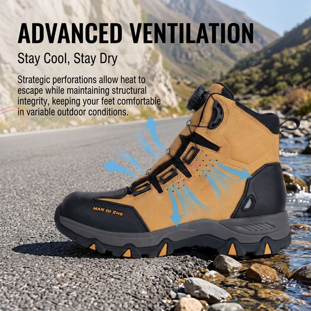 Waterproof Tactical Hiking Boots with Dial Adjustment-K35
