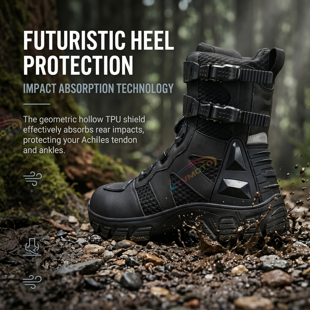 Waterproof Tactical Motorcycle Boots-K45