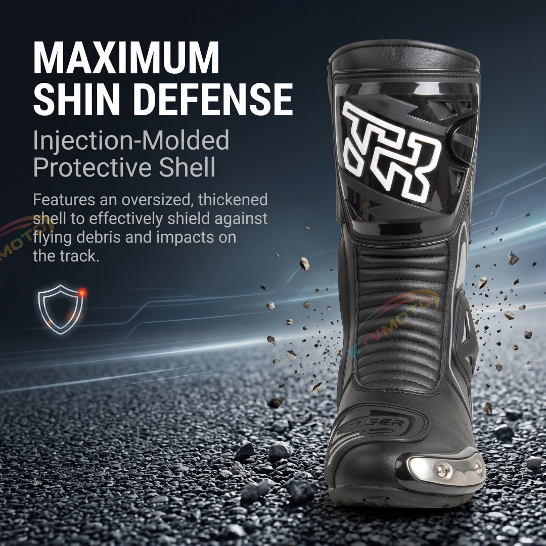 Professional Racing Motorcycle Boots—Safety Riding Gear-K60