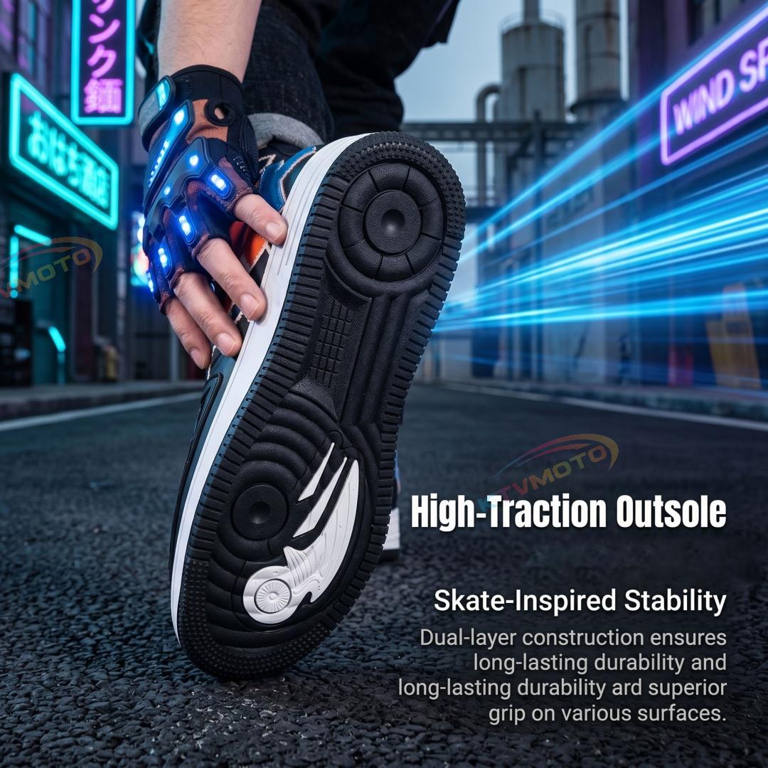 Casual Motocross-Style Riding Shoes-K75