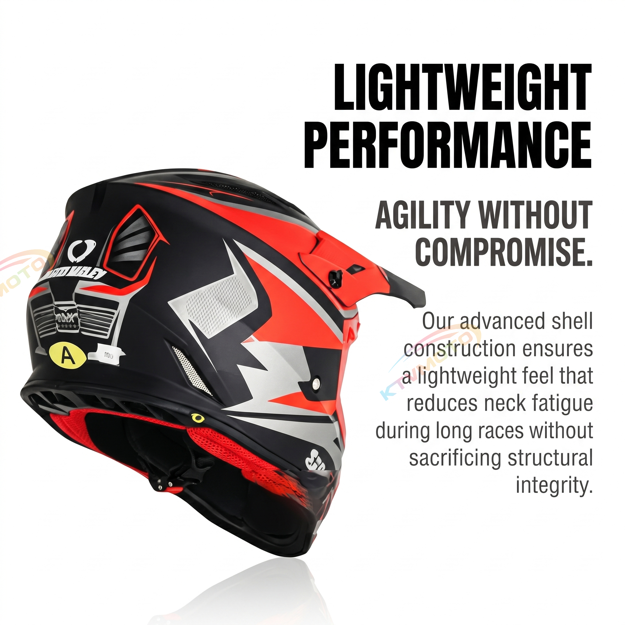 Professional off-road motorcycle helmet-I102