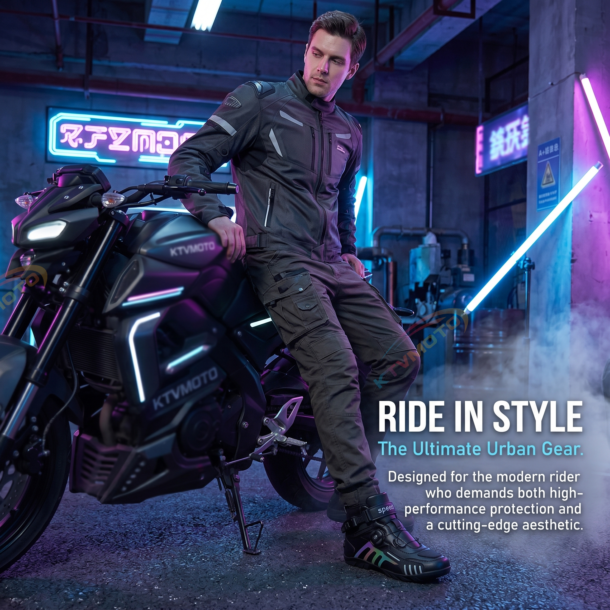 Motorcycle riding shoes-K88