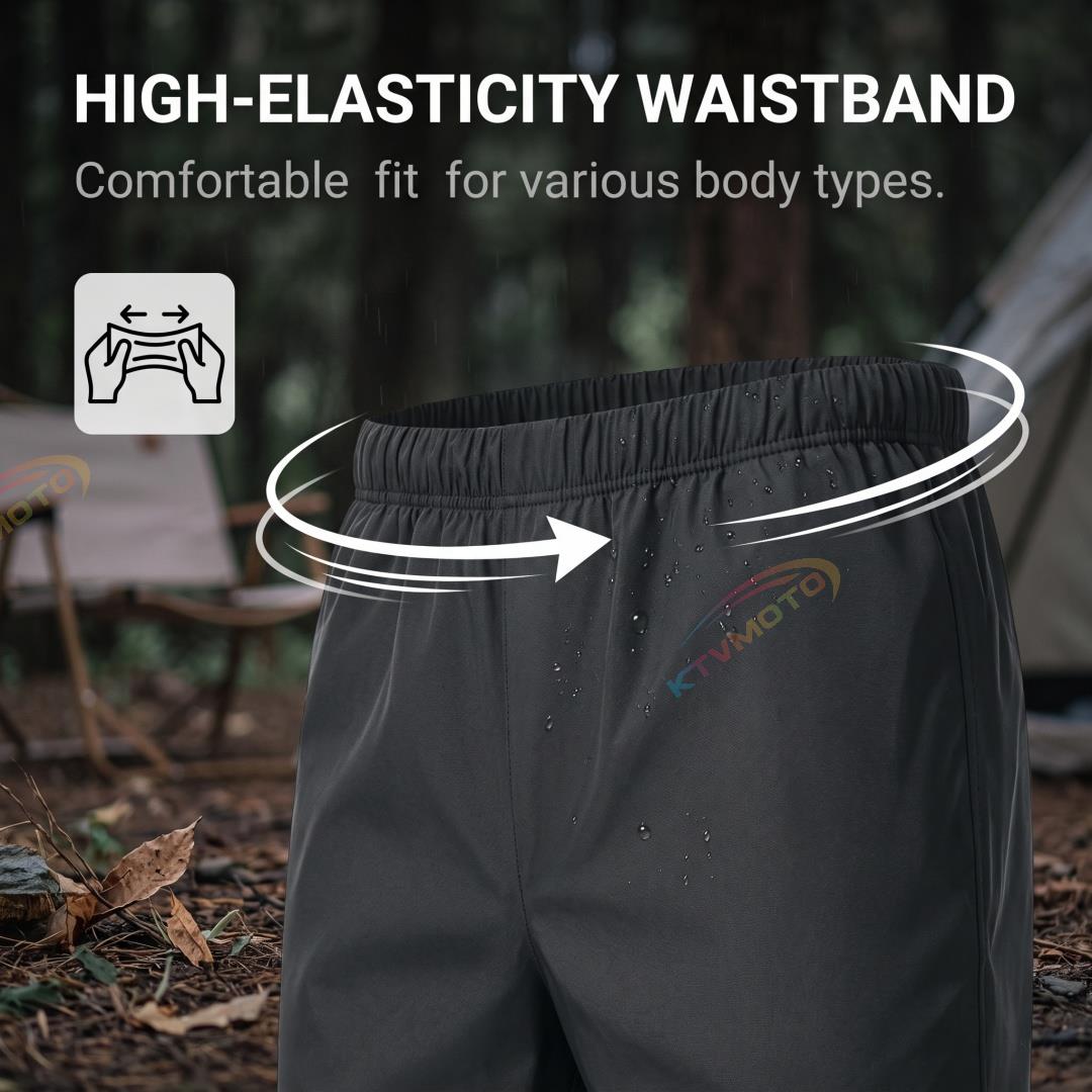 Two-piece heavy-duty motorcycle rain suit-C13