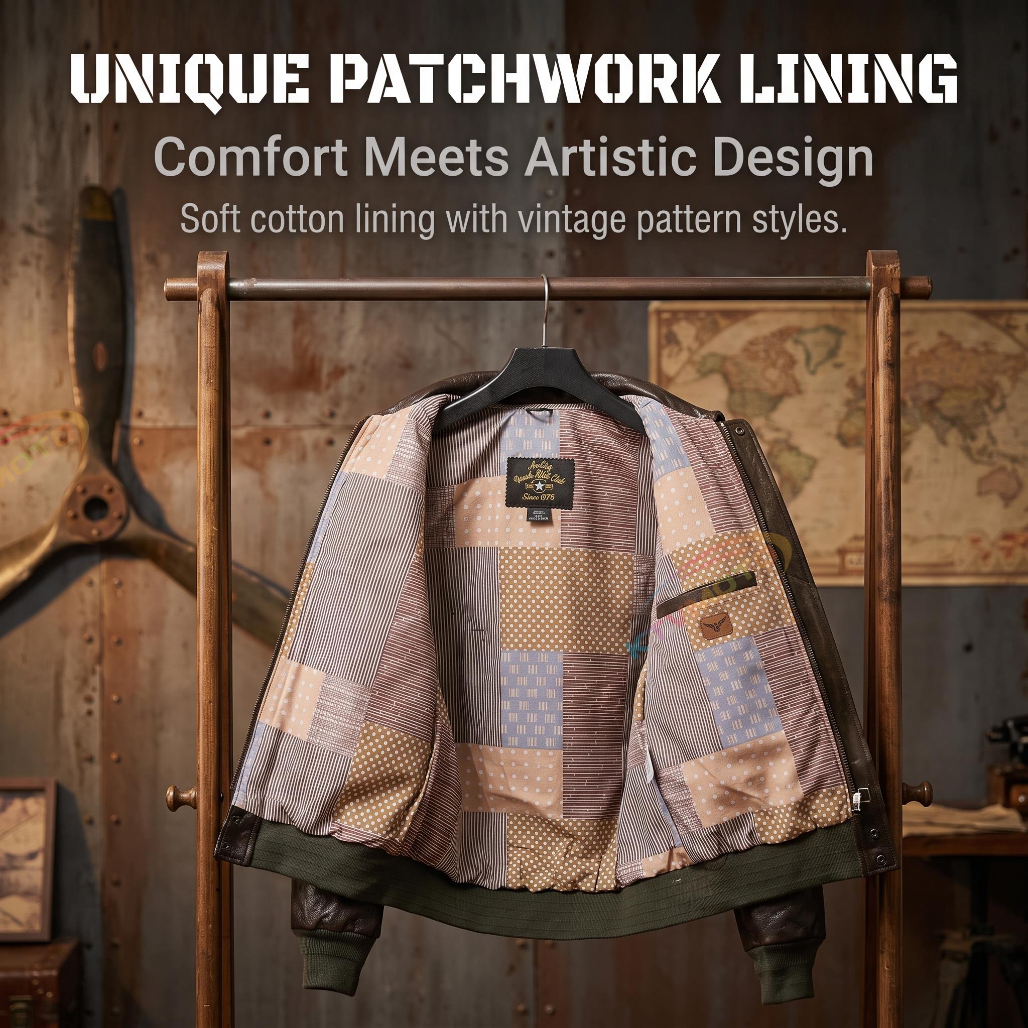 A2 Flight Leather Jacket - A55