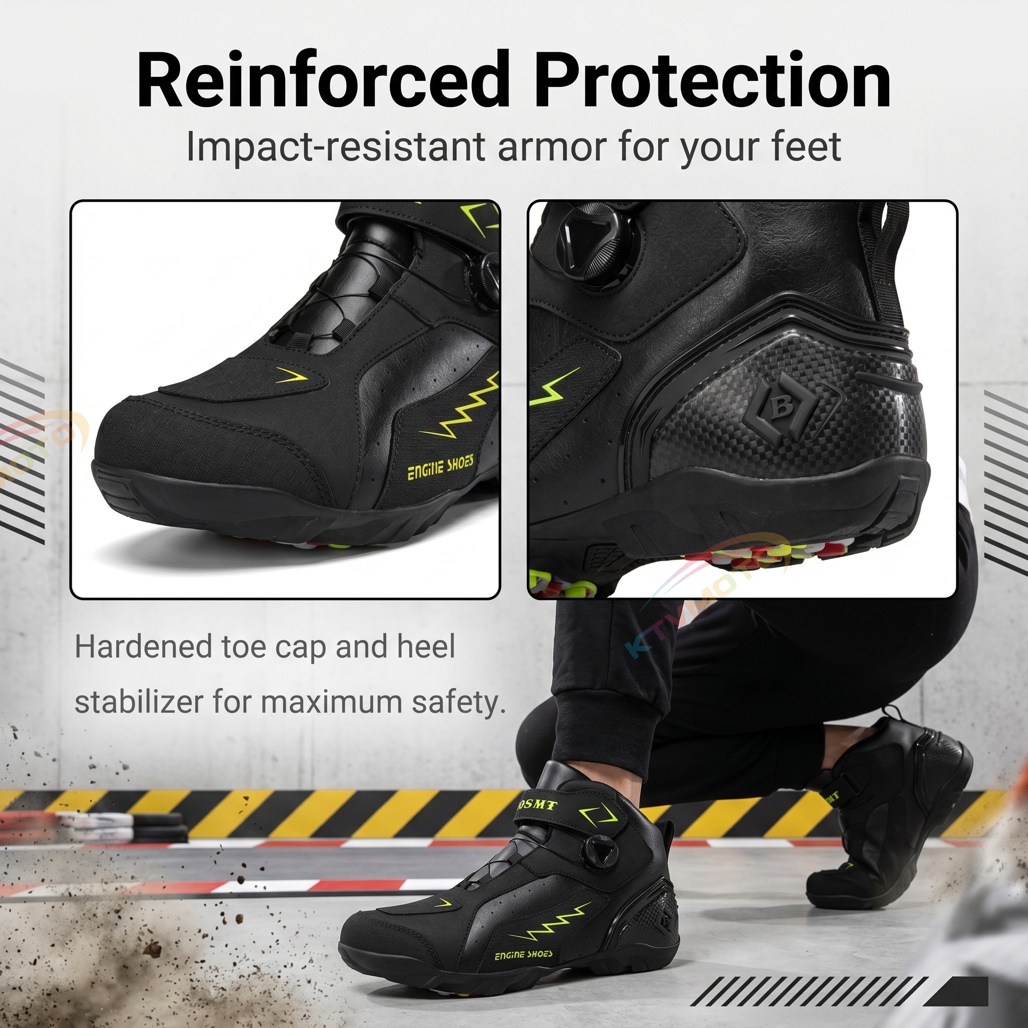 Motorcycle riding shoes-K128