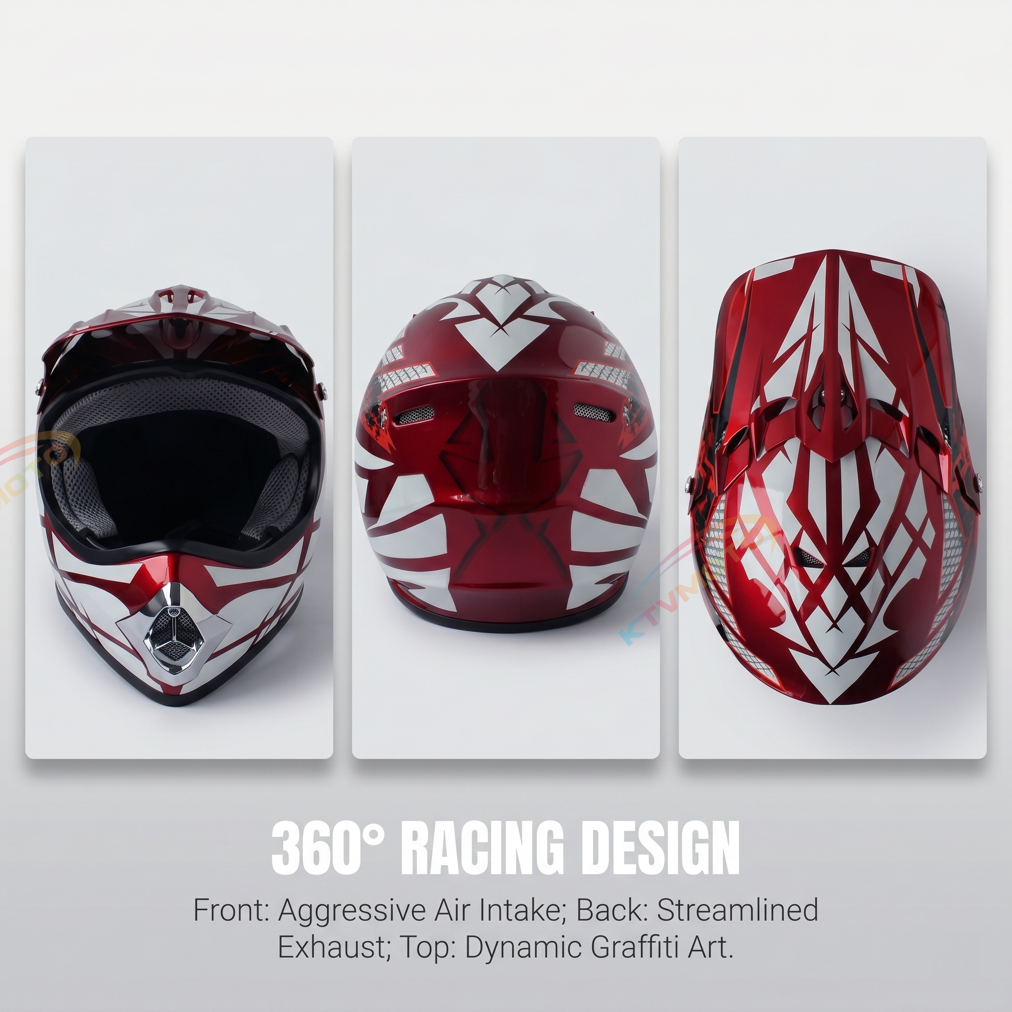 Children's Full-Face Off-Road Helmet- I109