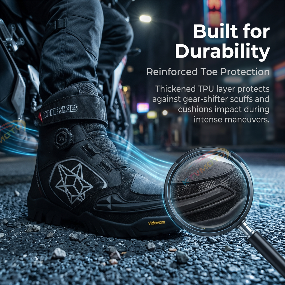 Non-slip motorcycle riding shoes for outdoor sports-K73